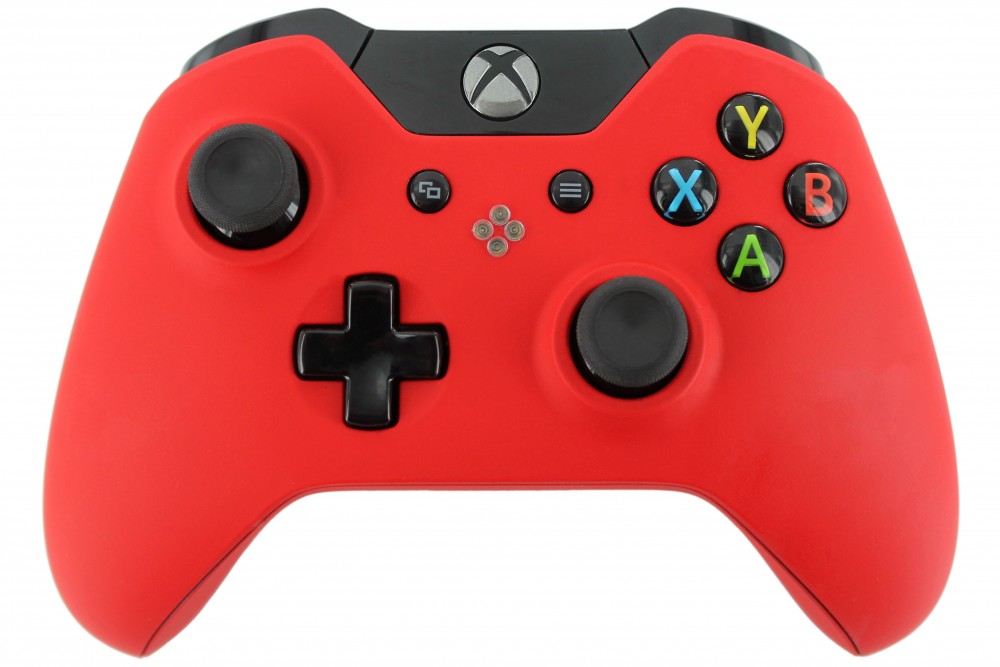 Xbox One "Smooth Touch Red" Controller